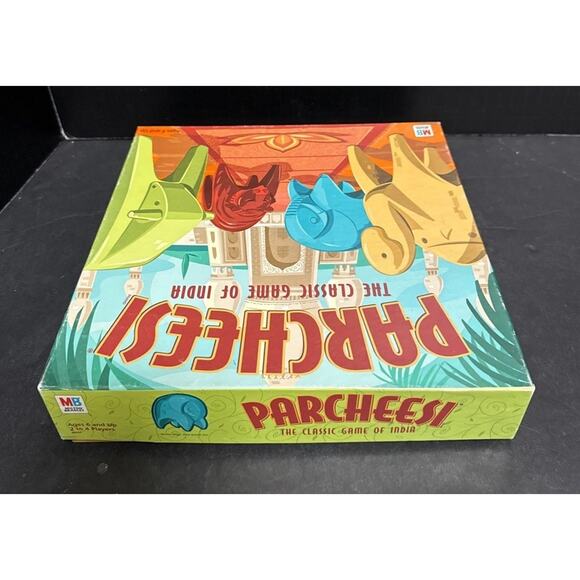 Parcheesi The Classic Game of India Milton Bradley Board Game 100% Complete 2001 - Picture 8 of 11
